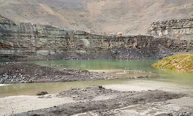 Image showing gravel quarry