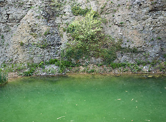 Image showing lake at a gravel quarry