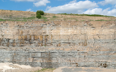 Image showing gravel quarry