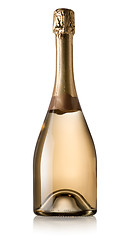 Image showing Bottle of wine isolated
