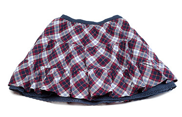 Image showing plaid skirt