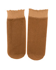 Image showing Female nylon socks 