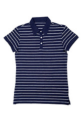 Image showing blue polo shirt.