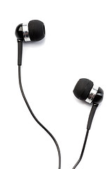 Image showing Small in-ear headphones