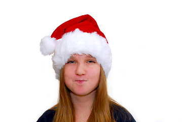 Image showing Chrismas girl