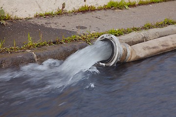 Image showing Water Pumping