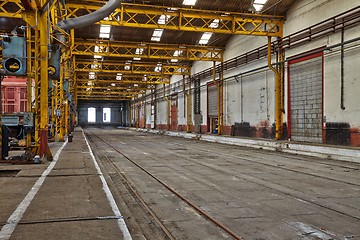 Image showing Old Industrial Interior