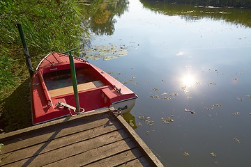 Image showing Lakeside tranquilty