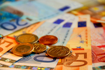 Image showing Euro money