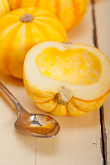 Image showing fresh yellow pumpkin