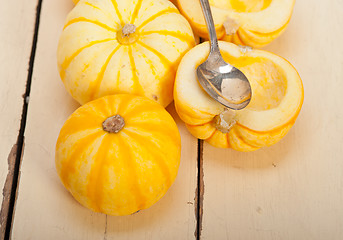 Image showing fresh yellow pumpkin