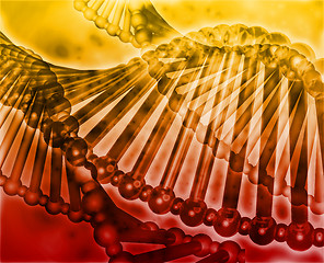 Image showing Genes Abstract concept digital illustration