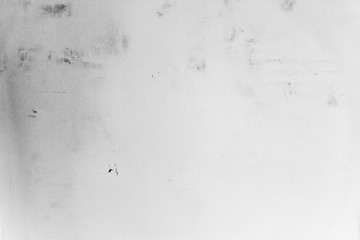 Image showing Grungy white concrete wall background