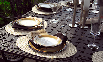 Image showing Table setting