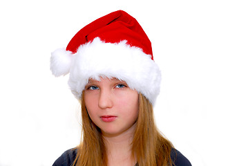 Image showing Chrismas girl