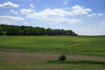 Image showing Landscape in the south of Czech Republic