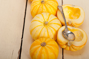 Image showing fresh yellow pumpkin