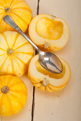 Image showing fresh yellow pumpkin