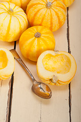 Image showing fresh yellow pumpkin