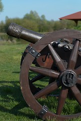 Image showing Old cannon from napoleonic wars