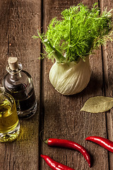 Image showing fresh fennel full of vitamins and fibers