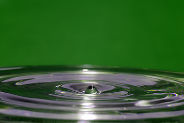 Image showing Ripples on Green