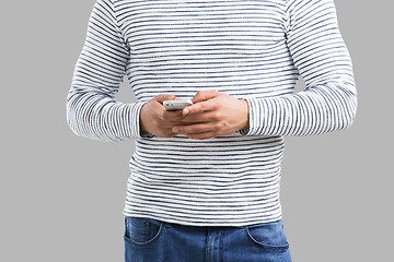 Image showing Texting