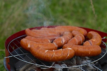 Image showing Grilled Sausages