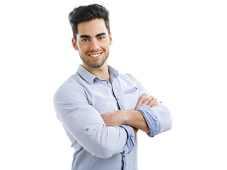 Image showing Happy handsome young man
