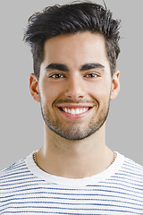 Image showing Handsome young man smiling