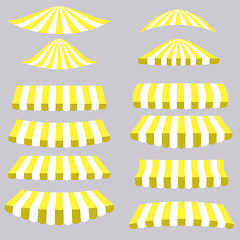 Image showing Yellow Tents