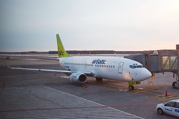 Image showing Airbaltic Airliner