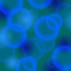 Image showing Abstract Blue Background