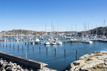 Image showing Saltholmens marina