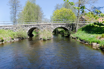 Image showing Old stonebridge