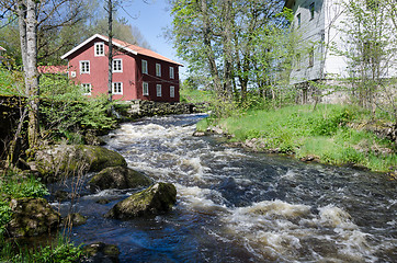 Image showing Rushing river