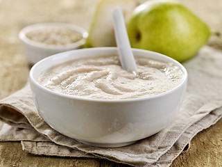 Image showing bowl of baby food