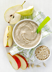 Image showing bowl of baby food