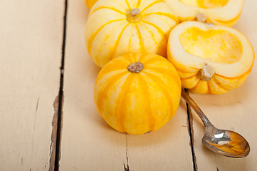 Image showing fresh yellow pumpkin