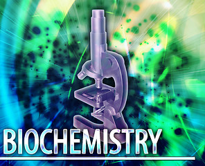 Image showing Biochemistry Abstract concept digital illustration