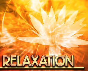 Image showing Relaxation Abstract concept digital illustration