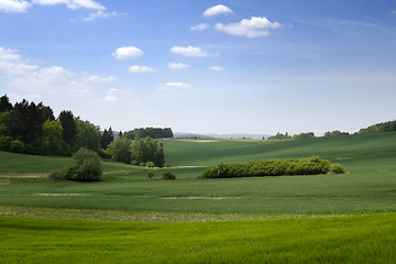 Image showing Landscape in the south of Czech Republic