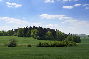 Image showing Landscape in the south of Czech Republic