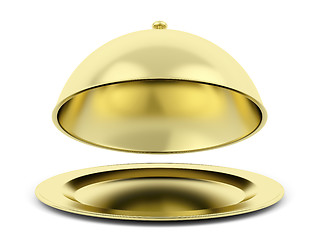 Image showing Gold cloche