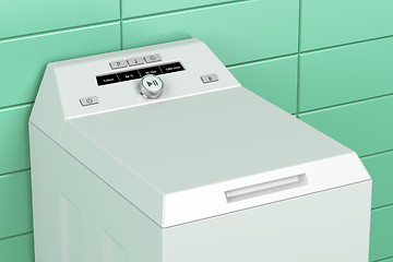 Image showing Top load washing machine