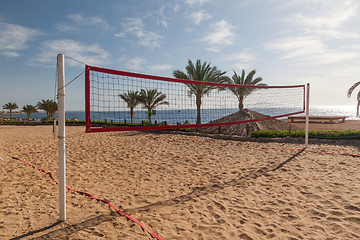 Image showing Beach at the luxury hotel, Sharm el Sheikh, Egypt