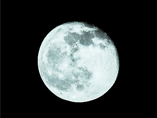 Image showing Full moon HDR