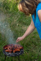 Image showing Grilled Sausages