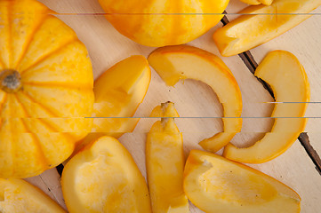 Image showing fresh yellow pumpkin