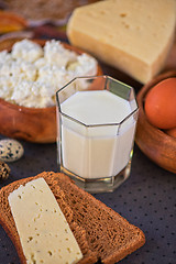 Image showing Dairy products